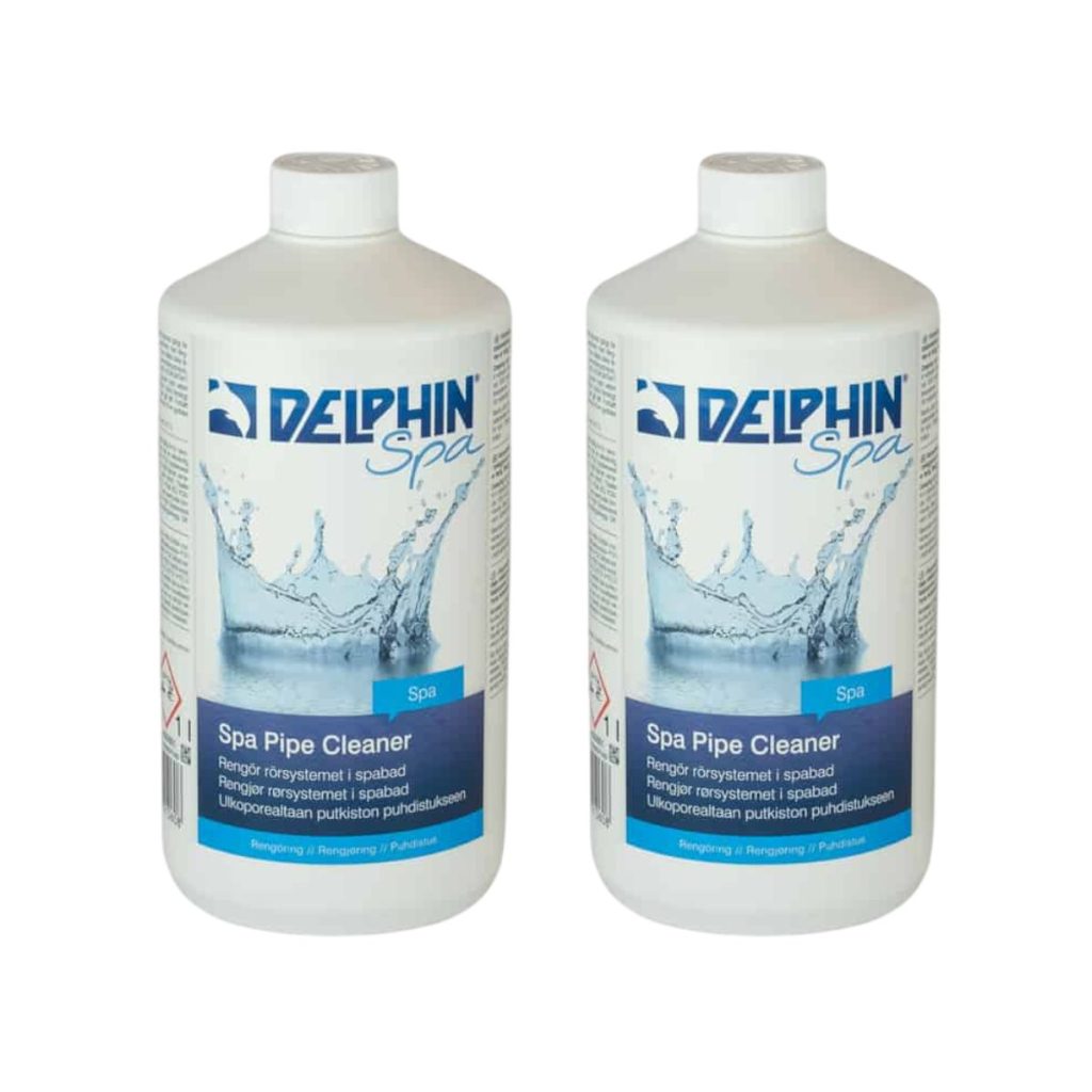 Rörrengöring Delphin Spa Pipe Cleaner 1L 2-pack - Se pris och ...