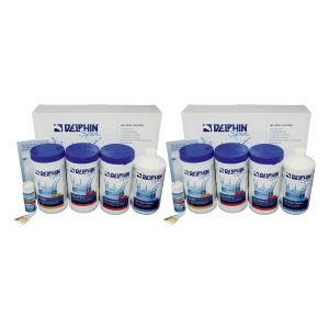 Startpaket Delphin Spa Startset Klor 2-pack