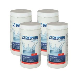 pH-Höjare Delphin Spa pH-Plus 1kg 4-pack