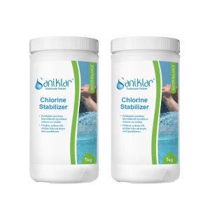 Klorstabilisator Saniklar Chlorine Stabilizer 1kg 2-pack