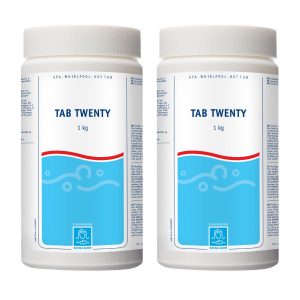 Klortabletter SpaCare Tab Twenty 1kg 2-pack
