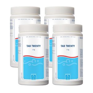 Klortabletter SpaCare Tab Twenty 1kg 4-pack
