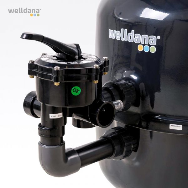 Visningsexemplar Sandfilter Welldana Comfortana Filter 760 sidomonterat - Bild 7