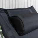 Solstol - Venture Home Seville 2-pack Svart inkl. nackkudde