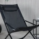 Solstol - Venture Home Seville 2-pack Svart inkl. nackkudde