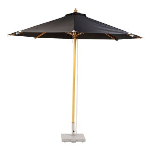 Parasoll - Venture Home Naxos Ø300 Natur/Svart