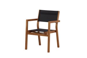 Karmstol Utomhus - Venture Home Venice 2-pack Natur/Svart