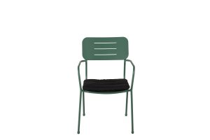 Karmstol Utomhus - Venture Home Nicke 2-pack Grön inkl. dynor