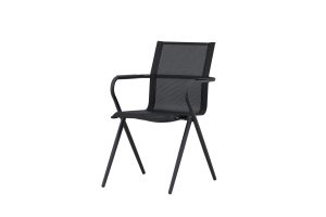 Matstol Utomhus - Venture Home Alina 6-pack Svart