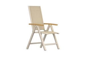 Positionsstol Utomhus - Venture Home Panama 2-pack Beige/Natur