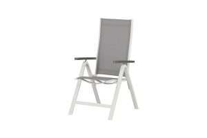 Positionsstol Utomhus - Venture Home Albany 2-pack Vit/Grå