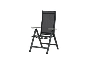 Positionsstol Utomhus - Venture Home Albany 2-pack Svart