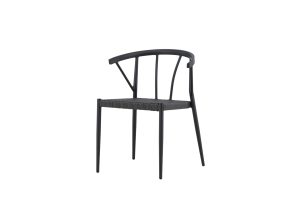 Matstol Utomhus - Venture Home Stina 6-pack Svart
