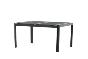 Rektangulärt Matbord Utomhus - Venture Home Togo 150x90 Svart/Natur