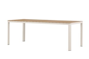 Rektangulärt Matbord Utomhus - Venture Home Etna 90x210 Beige/Natur