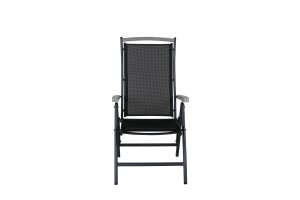 Positionsstol Utomhus - Venture Home Albany Rygglist 2-pack Svart/Grå