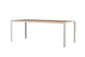 Rektangulärt Matbord Utomhus - Venture Home Break 205x90 Beige/Natur
