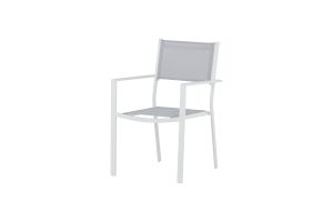 Karmstol Utomhus - Venture Home Copacabana 2-pack Vit/Grå