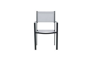 Karmstol Utomhus - Venture Home Copacabana 2-pack Svart/Grå