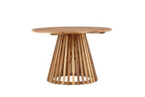 Runt Matbord Utomhus - Venture Home Lumpur Ø120 Natur