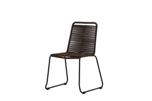 Matstol Utomhus - Venture Home Lindos 2-pack Svart/Brun