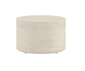 Runt Sidobord Utomhus - Venture Home Lissabon Ø60 cm Beige