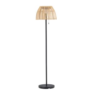 Batteridriven Golvlampa Utomhus - Venture Home Mabis Ø40x150 Natur/Svart LED