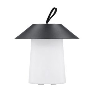 Batteridriven Bordslampa Utomhus - Venture Home Rubu Ø24x26 Svart/Vit LED