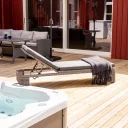 Solsäng - Venture Home London Grå inkl. dynor