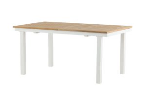 Rektangulärt Matbord Utomhus - Venture Home Panama 160/240x90 Vit/Natur