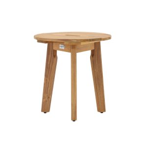 Runt Sidobord Utomhus - Venture Home Chania Ø40 cm Natur