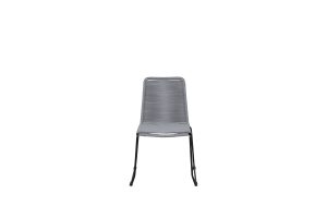 Matstol Utomhus - Venture Home Lindos 2-pack Svart/Grå