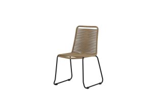 Matstol Utomhus - Venture Home Lindos 2-pack Svart/Natur