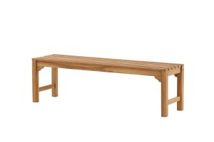 Träbänk Utomhus - Venture Home Kenya 150 cm Natur