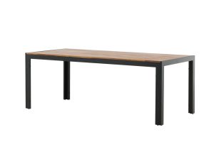 Rektangulärt Matbord Utomhus - Venture Home Bois 205x90 Svarta/Natur