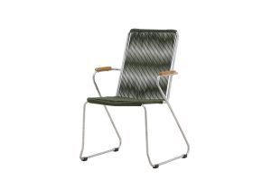 Matstol Utomhus - Venture Home Bois 2-pack Silver/Grönt/Natur