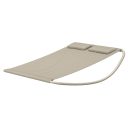 Solsäng Dubbel - Venture Home Gordo 180x200 Beige med gungfunktion