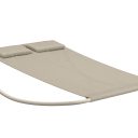 Solsäng Dubbel - Venture Home Gordo 180x200 Beige med gungfunktion