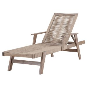 Solsäng - Venture Home Little John Acacia Mörkbrun/Beige
