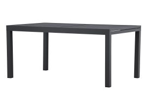 Rektangulärt Matbord Utomhus - Venture Home Capo 160/240x100 Svart