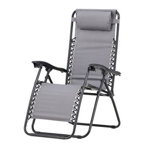 Solstol - Venture Home Vulcano 2-pack Grå/Svart