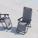 Solstol - Venture Home Vulcano 2-pack Grå/Svart