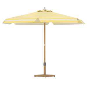 Parasoll - Venture Home Cerox Ø270 Gul/Vit