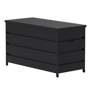 Dynbox - Venture Home Nisis 75x130x60 Svart