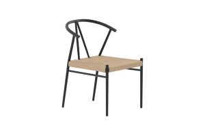 Matstol Utomhus - Venture Home Alfons Svart/Natur