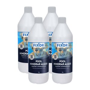 Algmedel Pool Fixor by Nitor Flytande 1l 4-pack