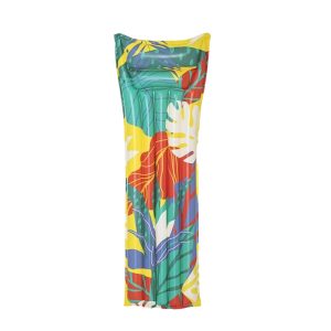 Badmadrass Bestway 183x69 cm Uppblåsbar Luftmadrass Hawaii