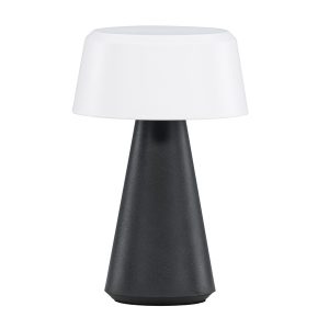 Batteridriven Bordslampa Utomhus Venture Home Stratford Ø15x23 Svart/Vit LED