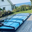 Pooltak Leia Premium 3x6 Antracit Dörr Vänster - Förmonterat