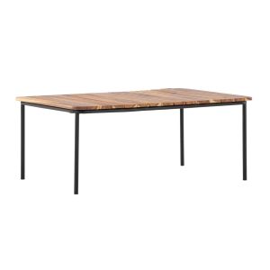 Soffbord Utomhus - Venture Home Penh 65x100 cm Svart/Natur